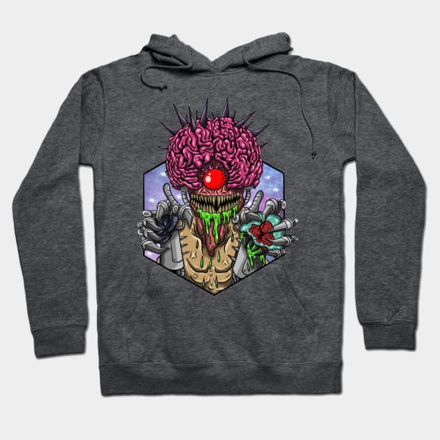 mother brain metroid Hoodie by sample the dragon